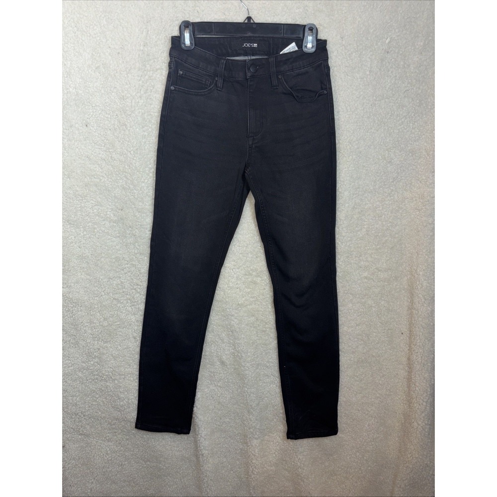 Joe's Jeans Skinny Jeans Womens 26 Washed Black Stretch Denim Mid Rise